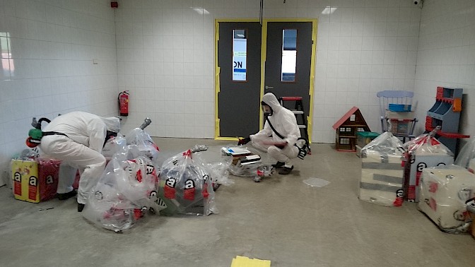 Particuliere asbestsanering na calamiteit