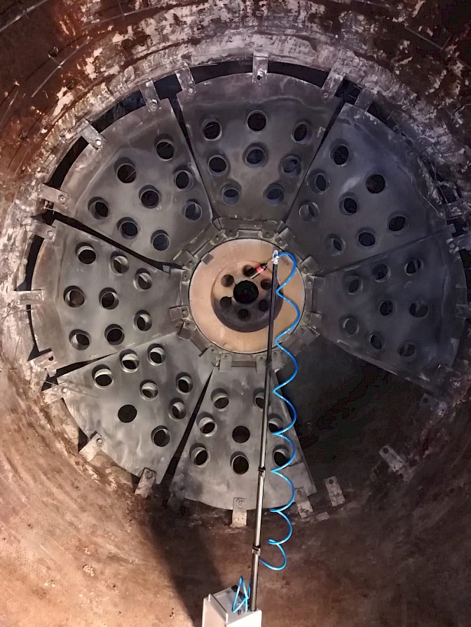 Vrijgave na sanering keramische wol