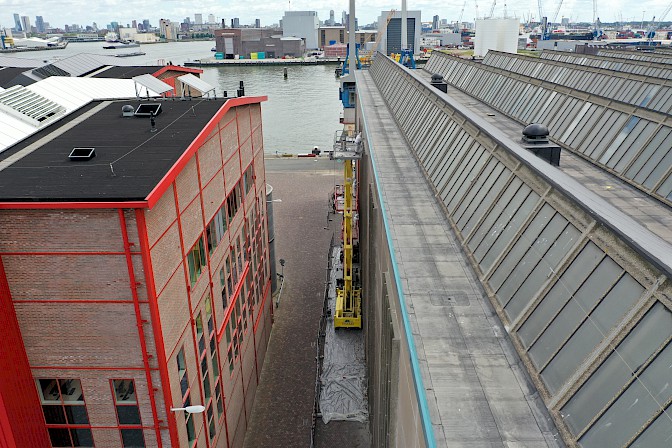 Asbestsanering haven Rotterdam