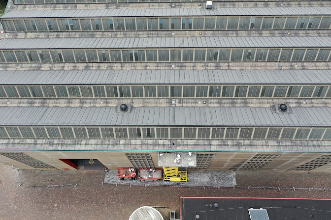 Asbestsanering in hoogwerkers Horyon