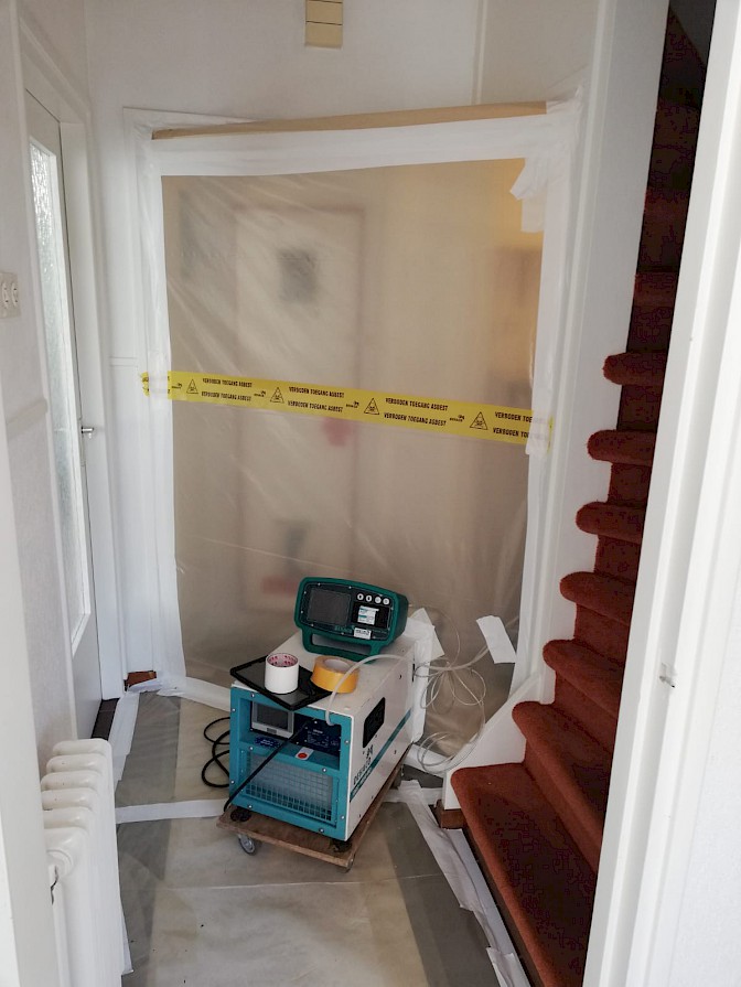 Asbestsanering woning Nieuwegein